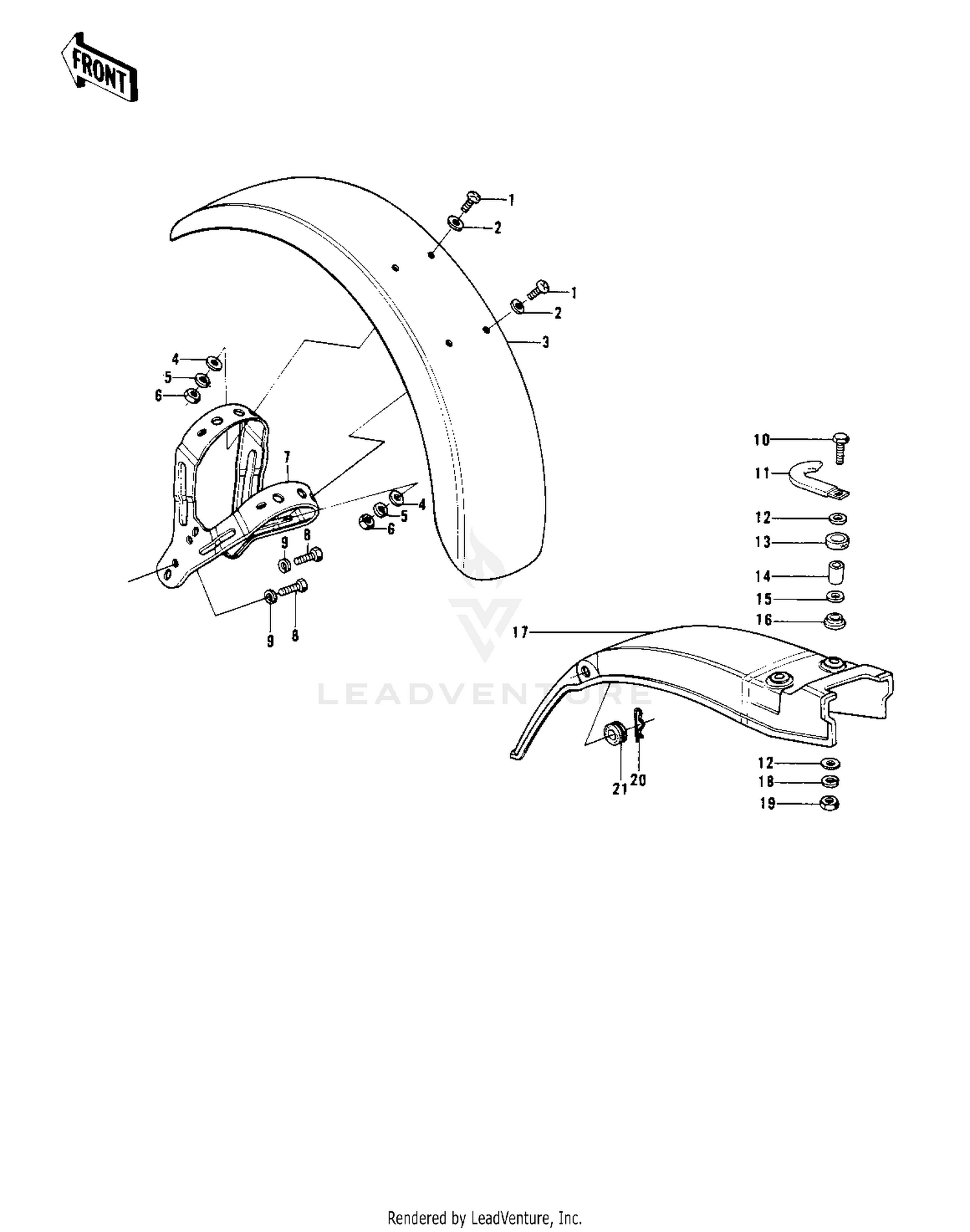 FENDERS (KH250-A5)