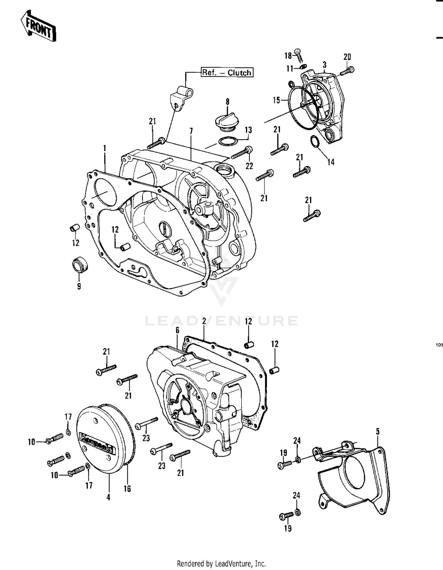 ENGINE COVERS ('82 A1)