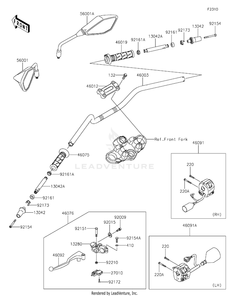 Handlebar Schematic