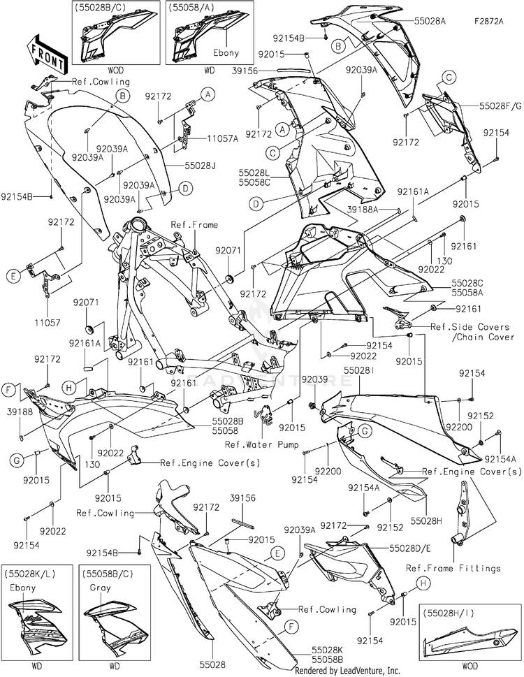 Cowling Lowers(Gjfa/Gkfa) Schematic