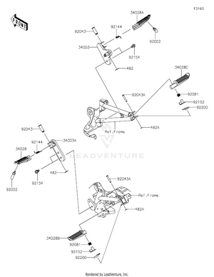 Footrests Schematic