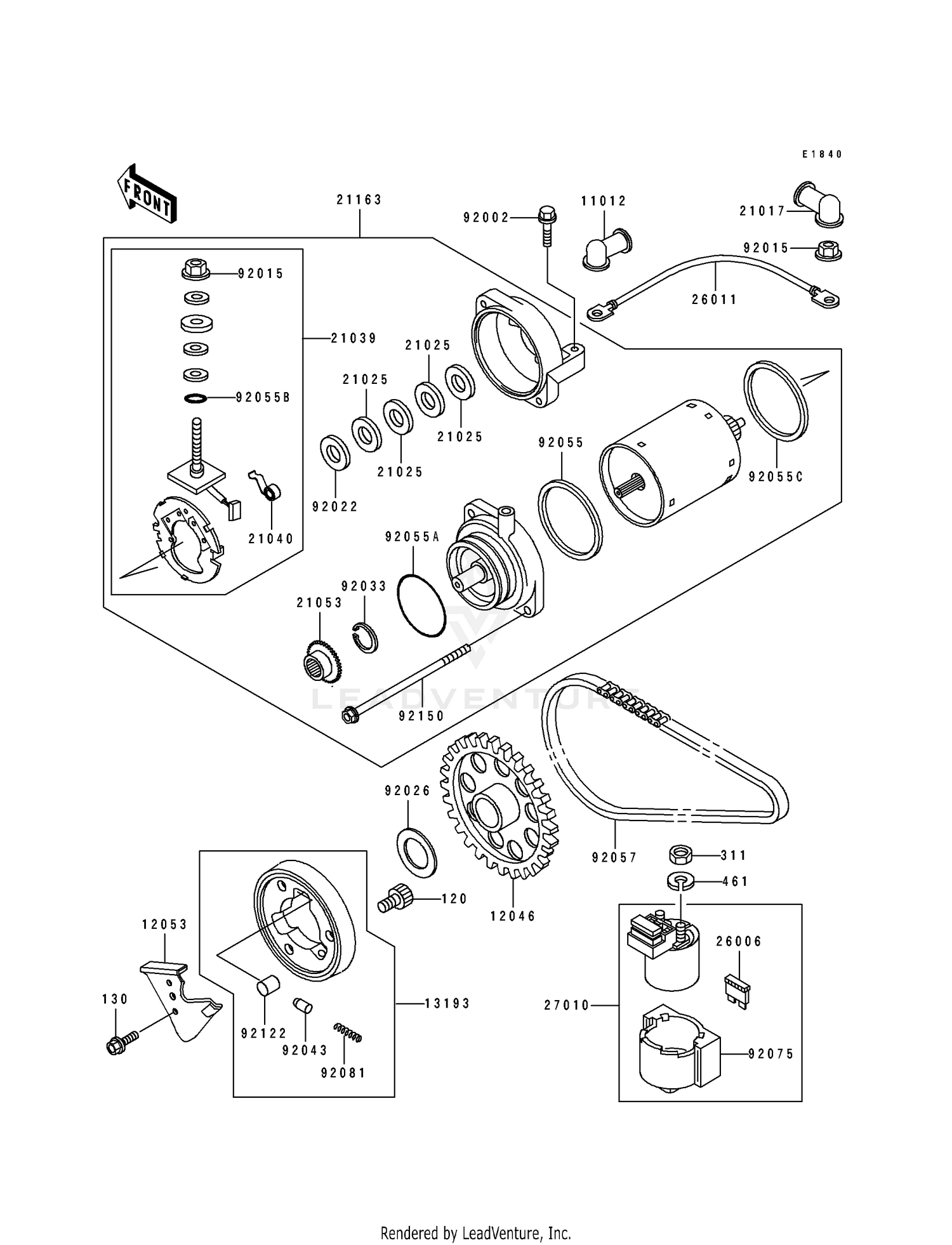 STARTER MOTOR