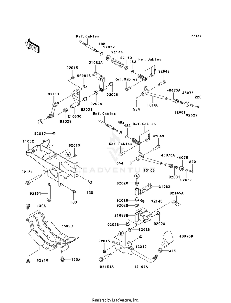 Shift Lever(S)(H6f) Schematic
