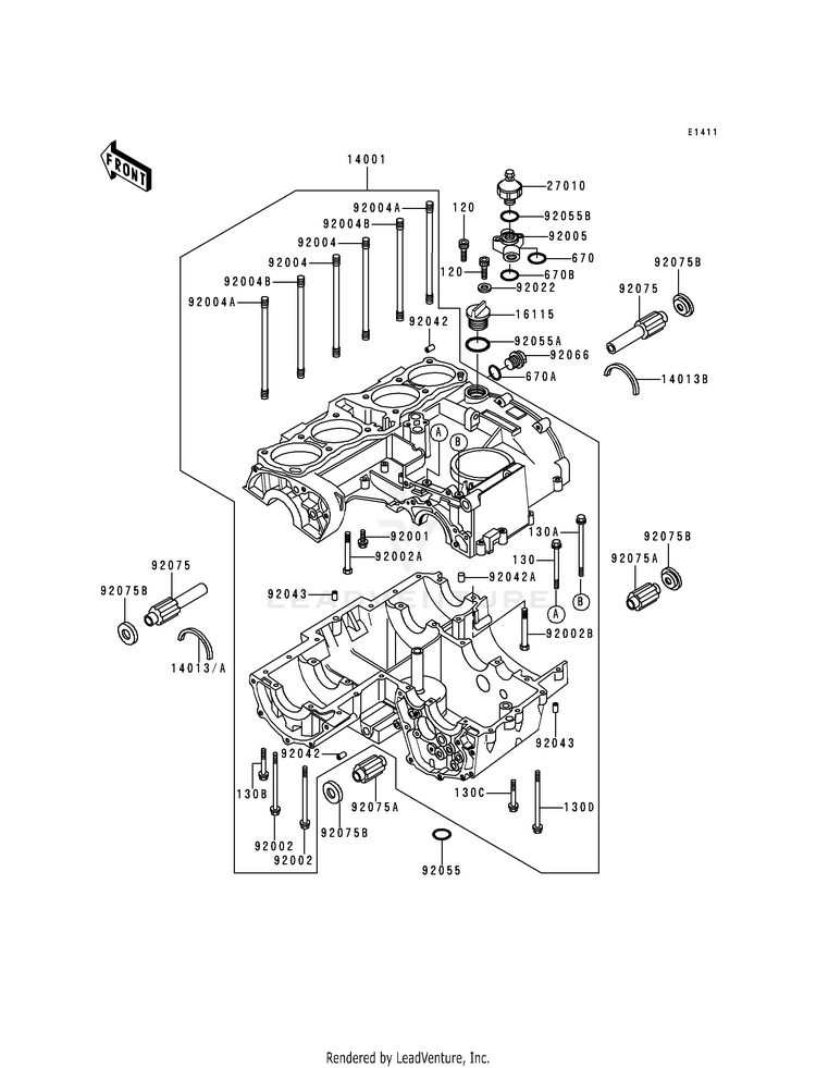 Crankcase Schematic