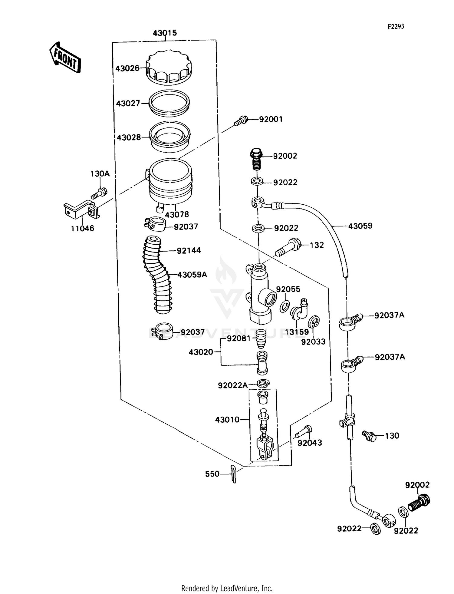 REAR MASTER CYLINDER