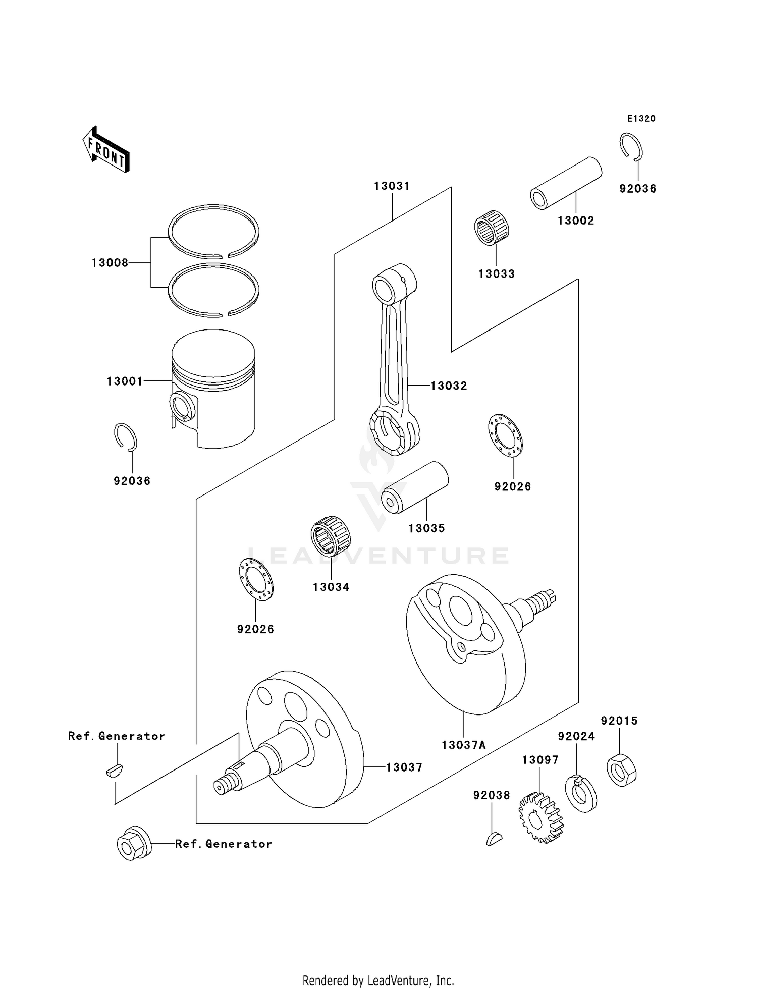 CRANKSHAFT/PISTON(S)