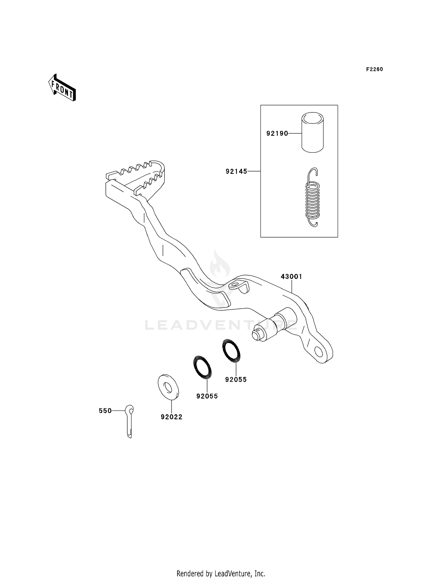 BRAKE PEDAL