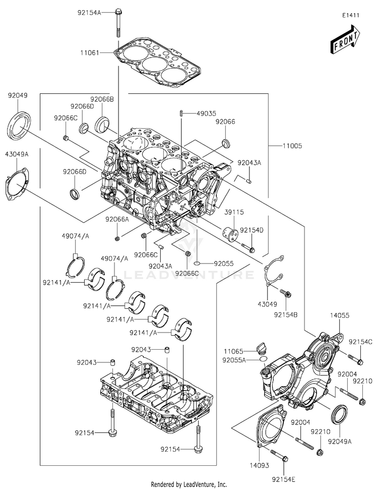 Crankcase Schematic