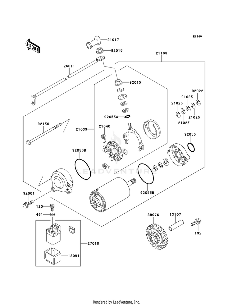 Starter Motor Schematic