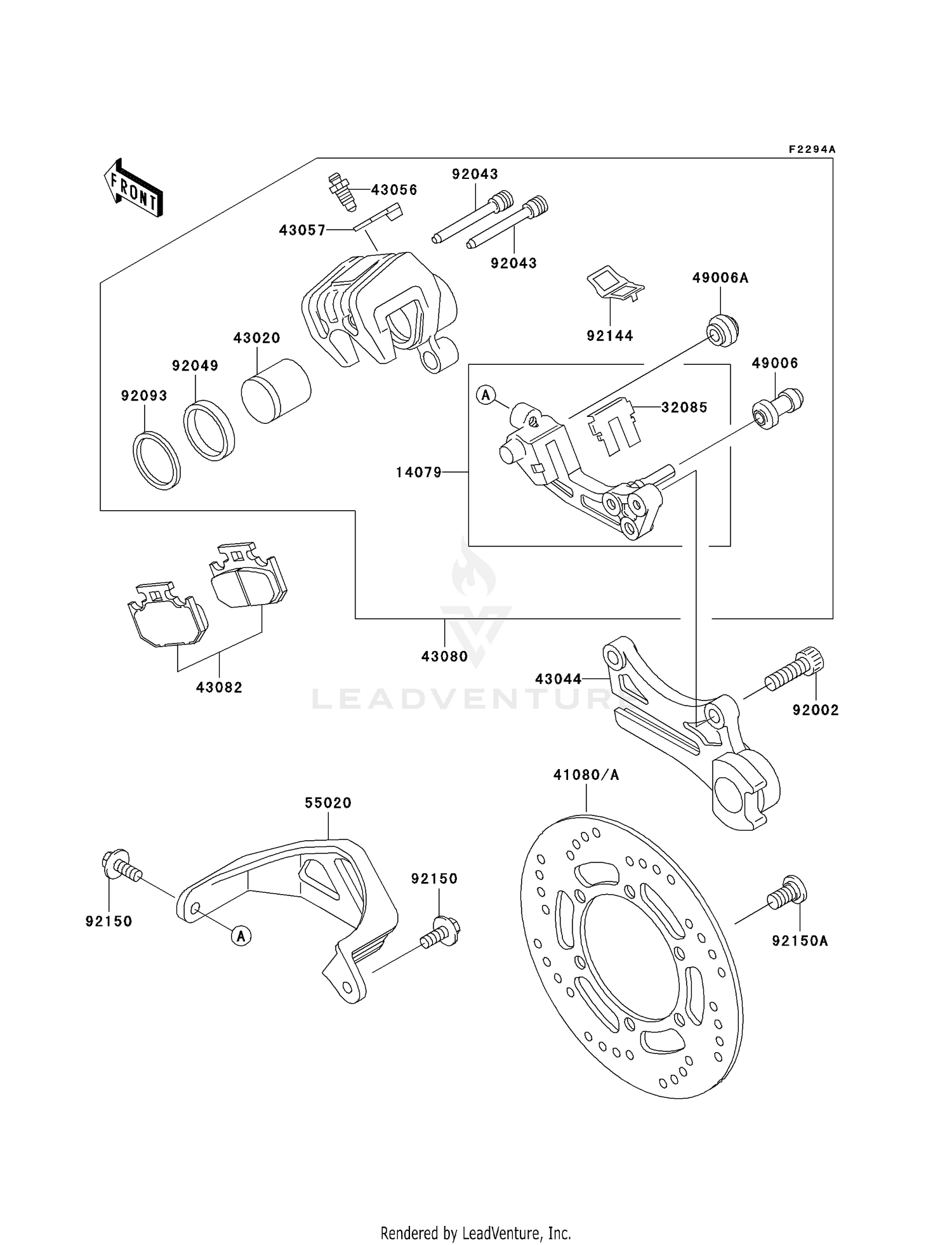 REAR BRAKE (A11/A12)