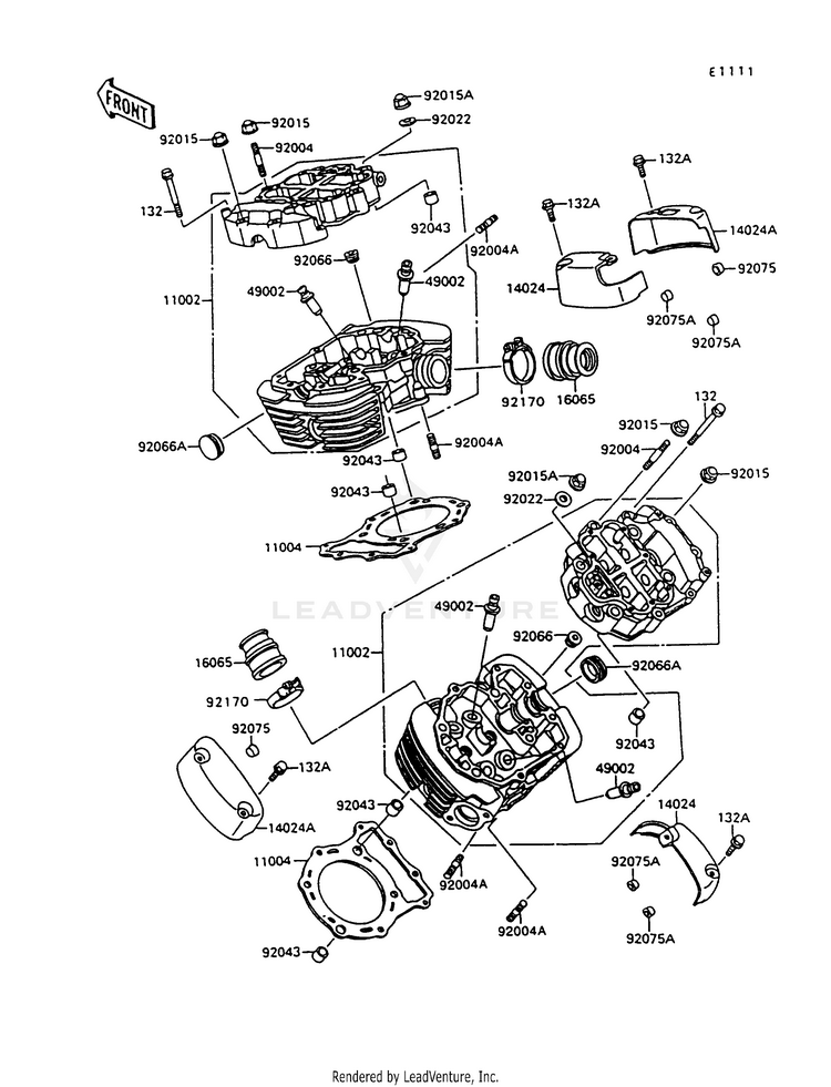 Cylinder Head Schematic