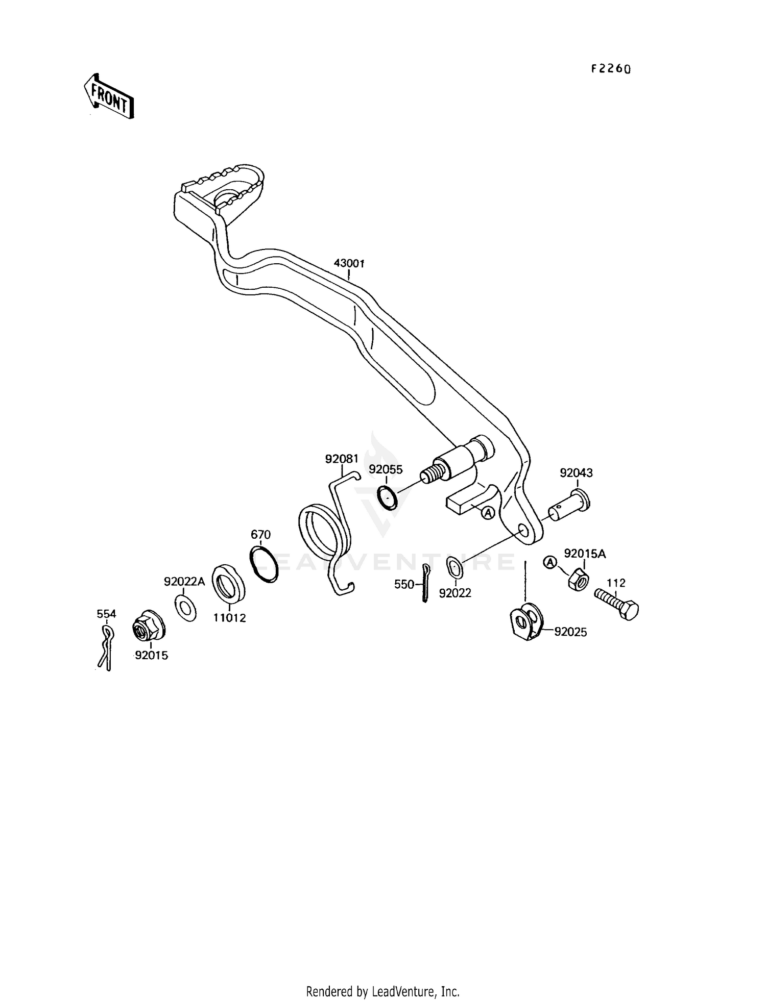 BRAKE PEDAL