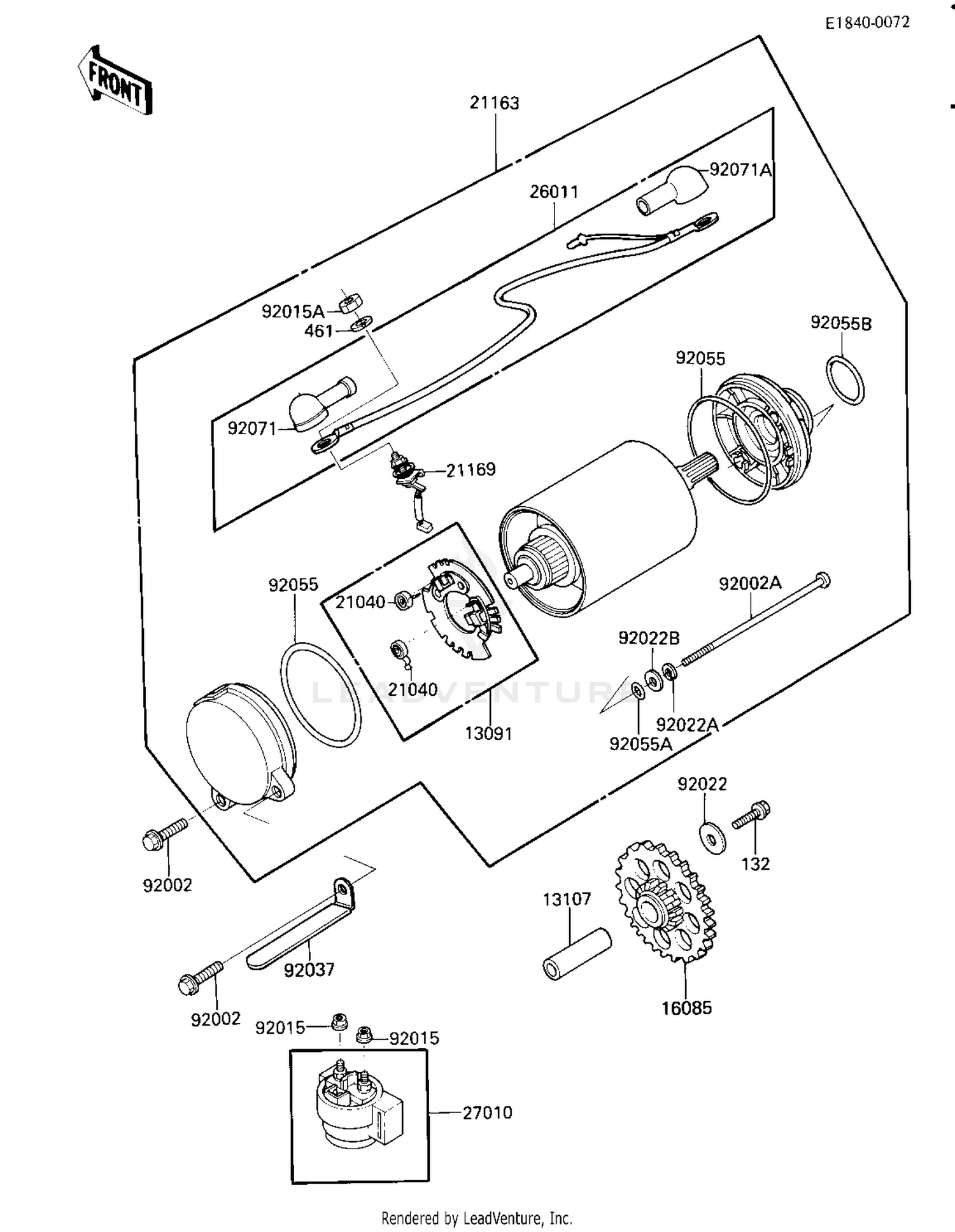 STARTER MOTOR