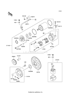 Starter Motor Schematic