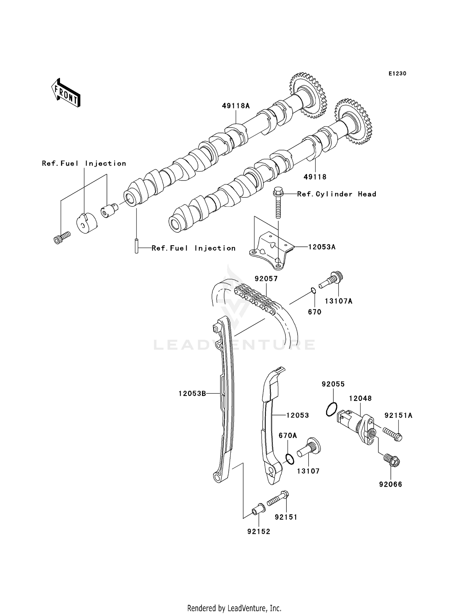 CAMSHAFT(S)/TENSIONER