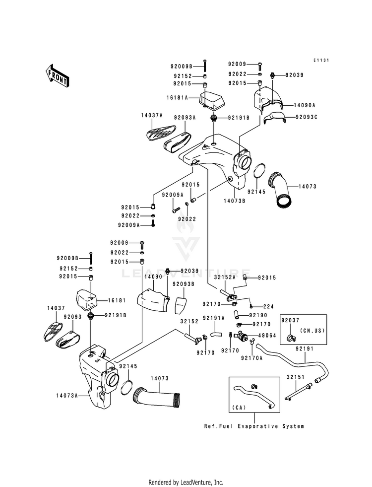 Air Duct Schematic