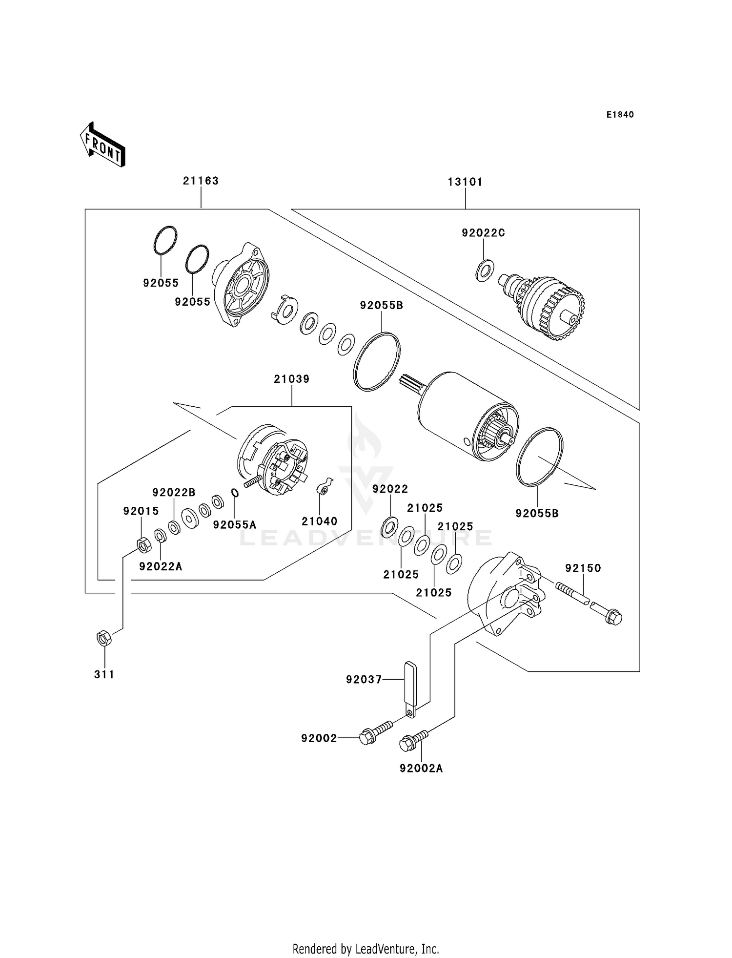 STARTER MOTOR