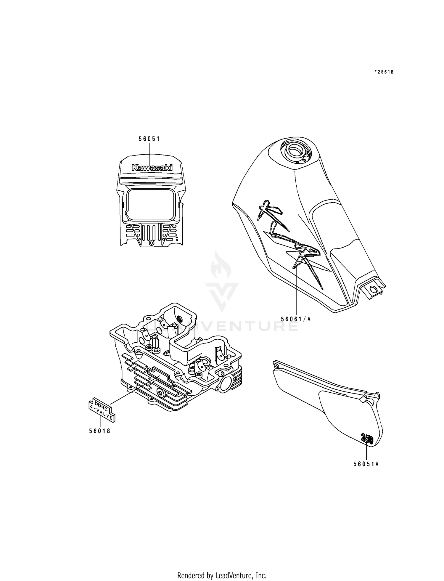 DECALS (KL250-D14)