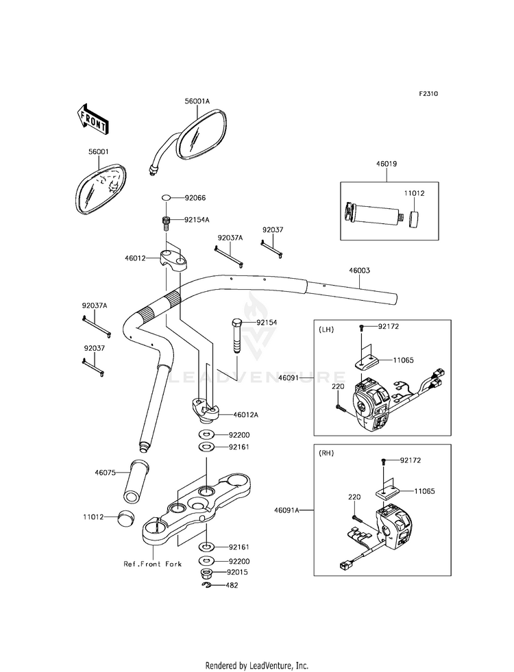 Handlebar Schematic