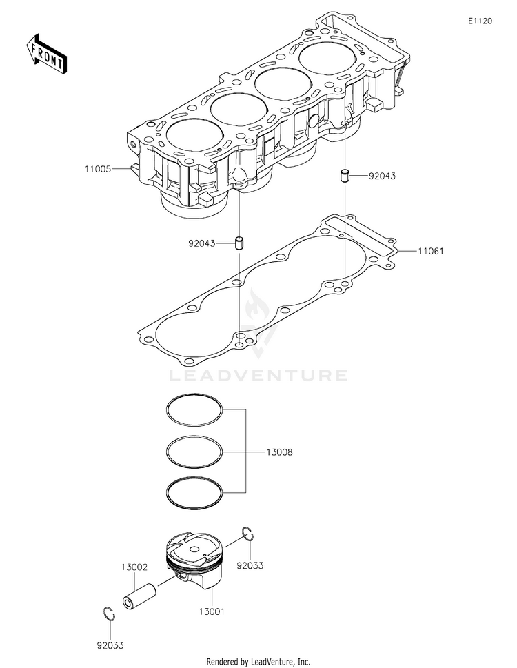 Cylinder/Piston(S) Schematic