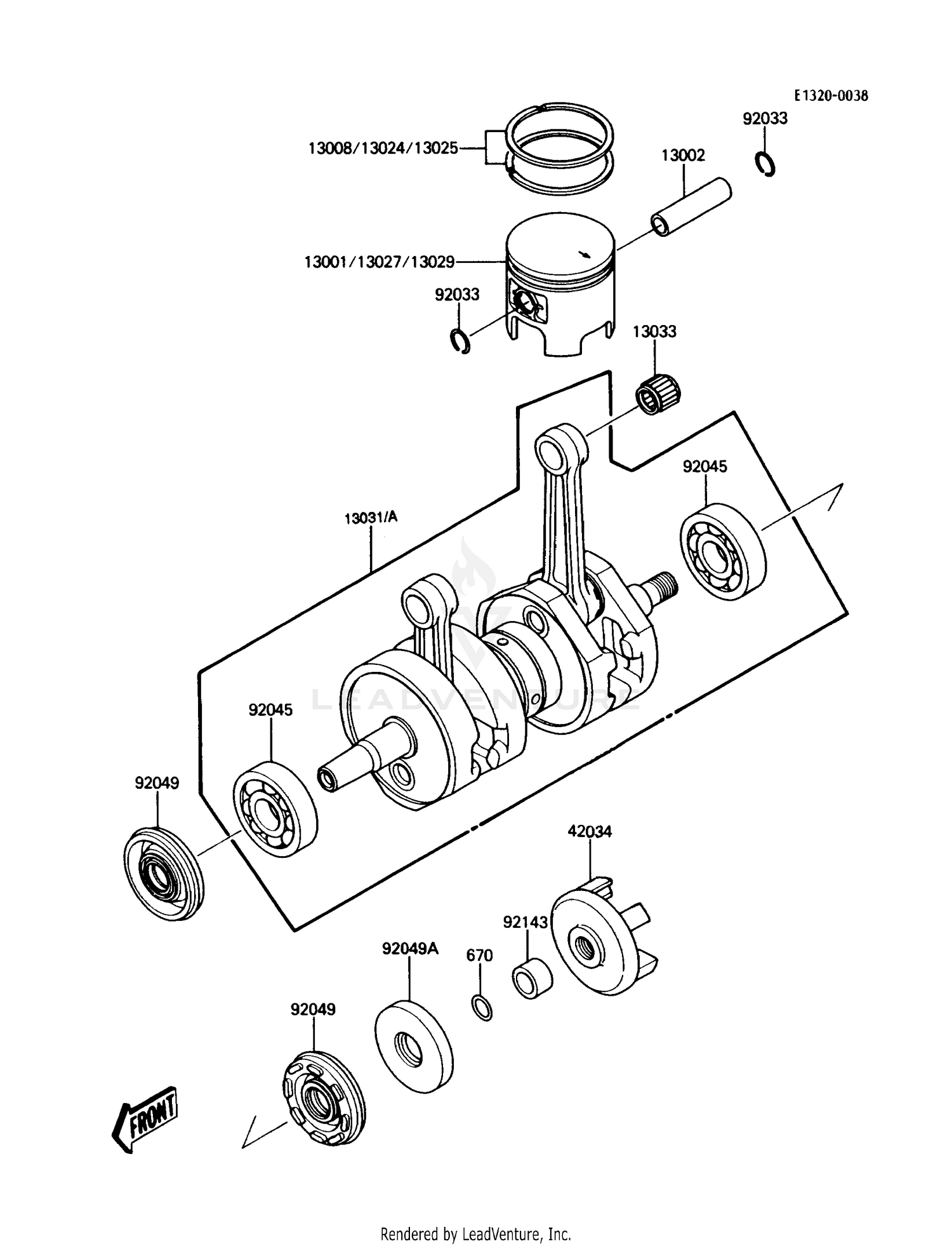 CRANKSHAFT/PISTON(S)