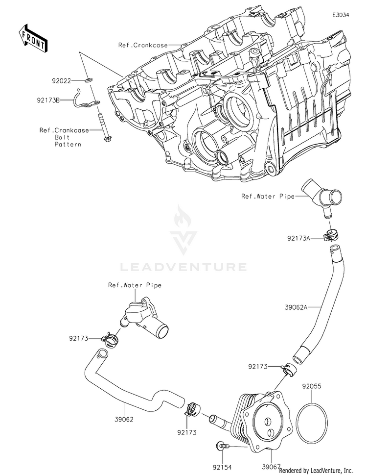 Oil Cooler Schematic