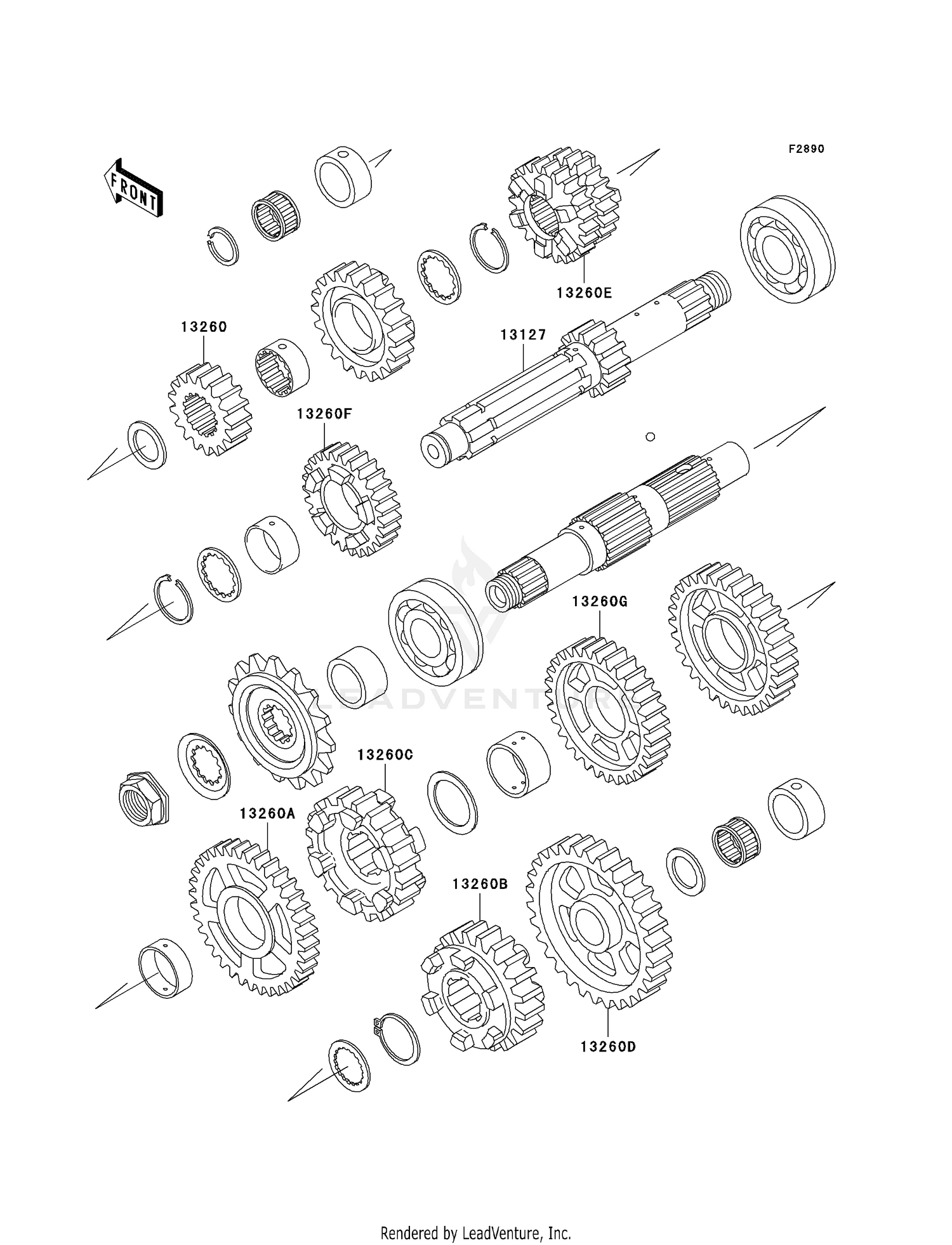 OPTIONAL PARTS (ZX-7RR TRANS.)