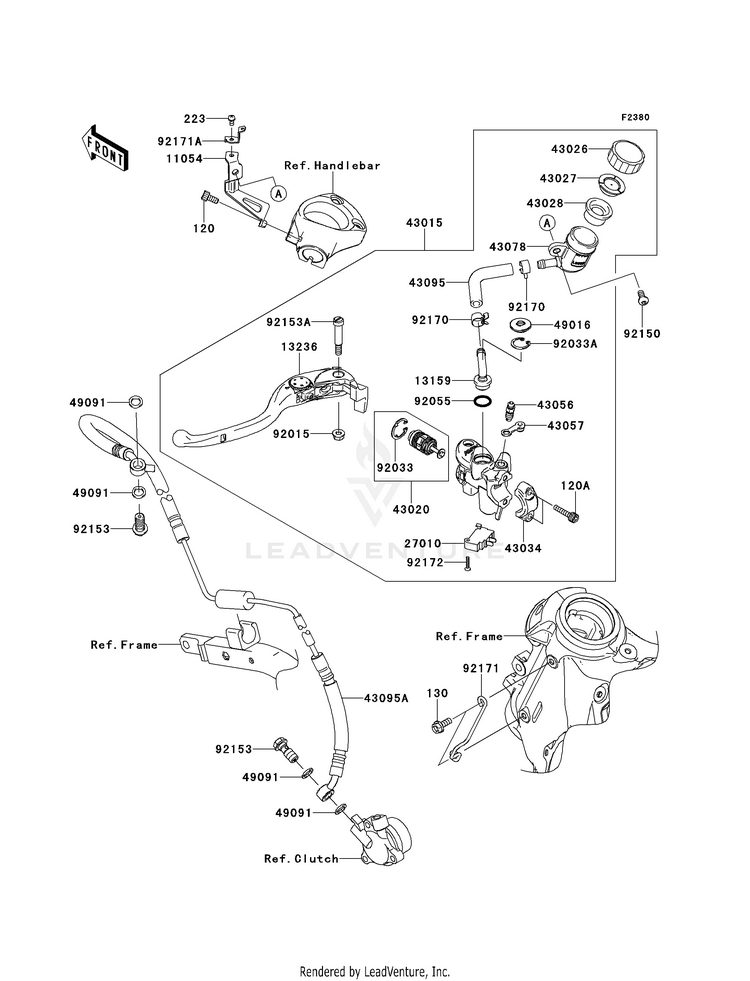 Clutch Master Cylinder Schematic