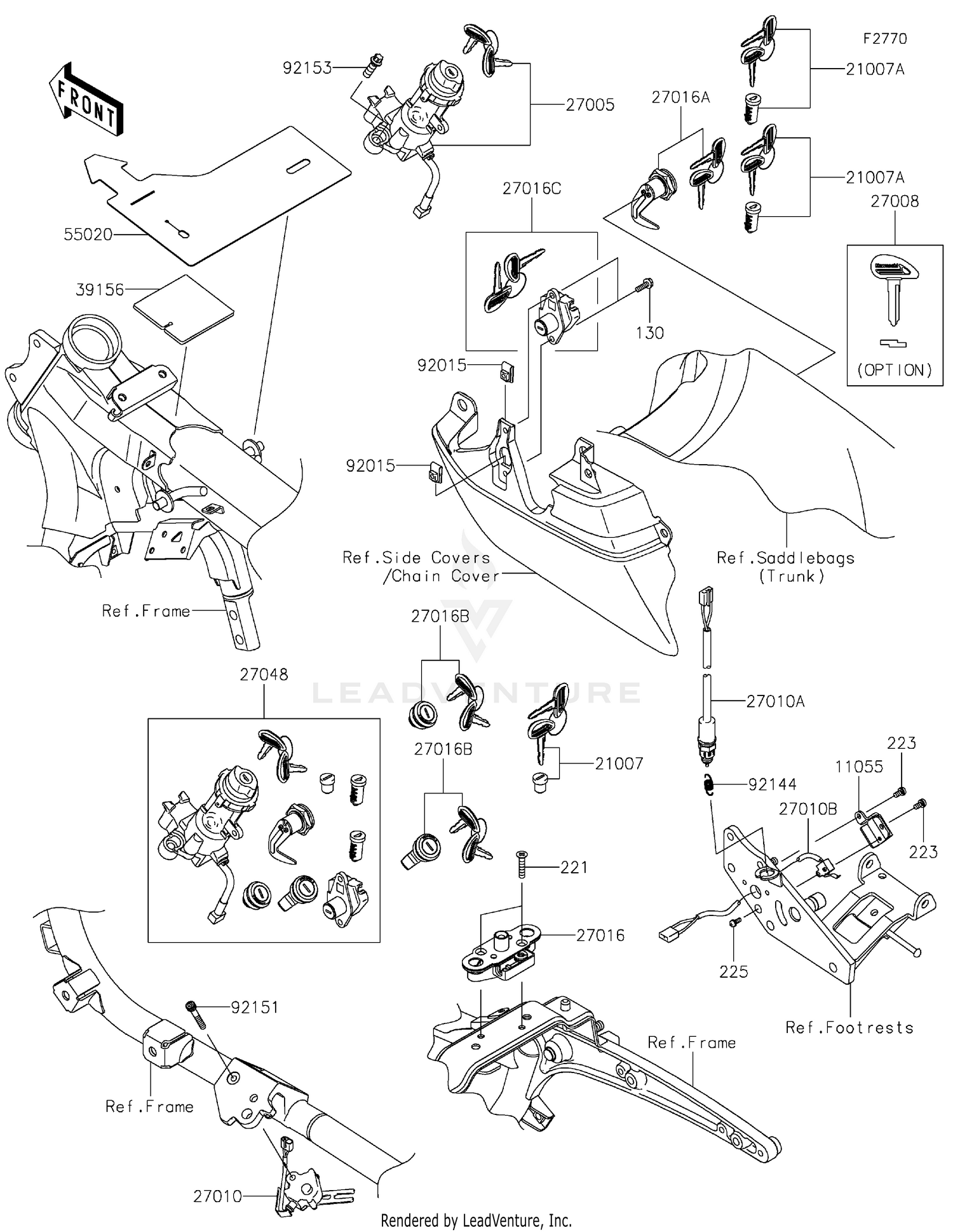 Ignition Switch/Locks/Reflectors