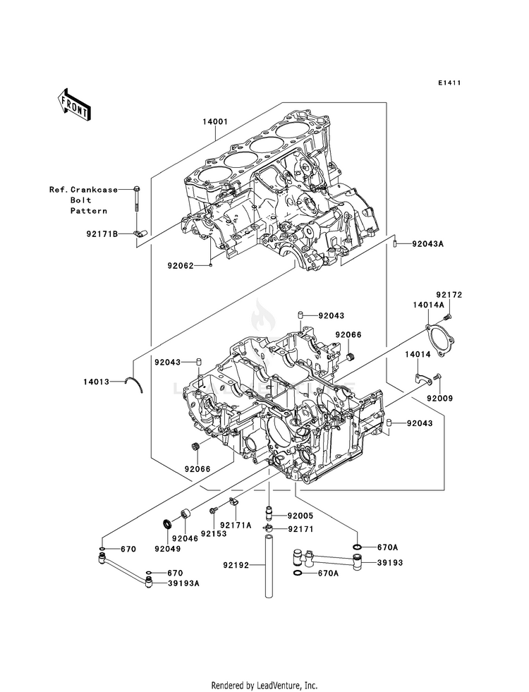 Crankcase Schematic