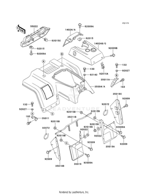 Front Fender(s) Schematic