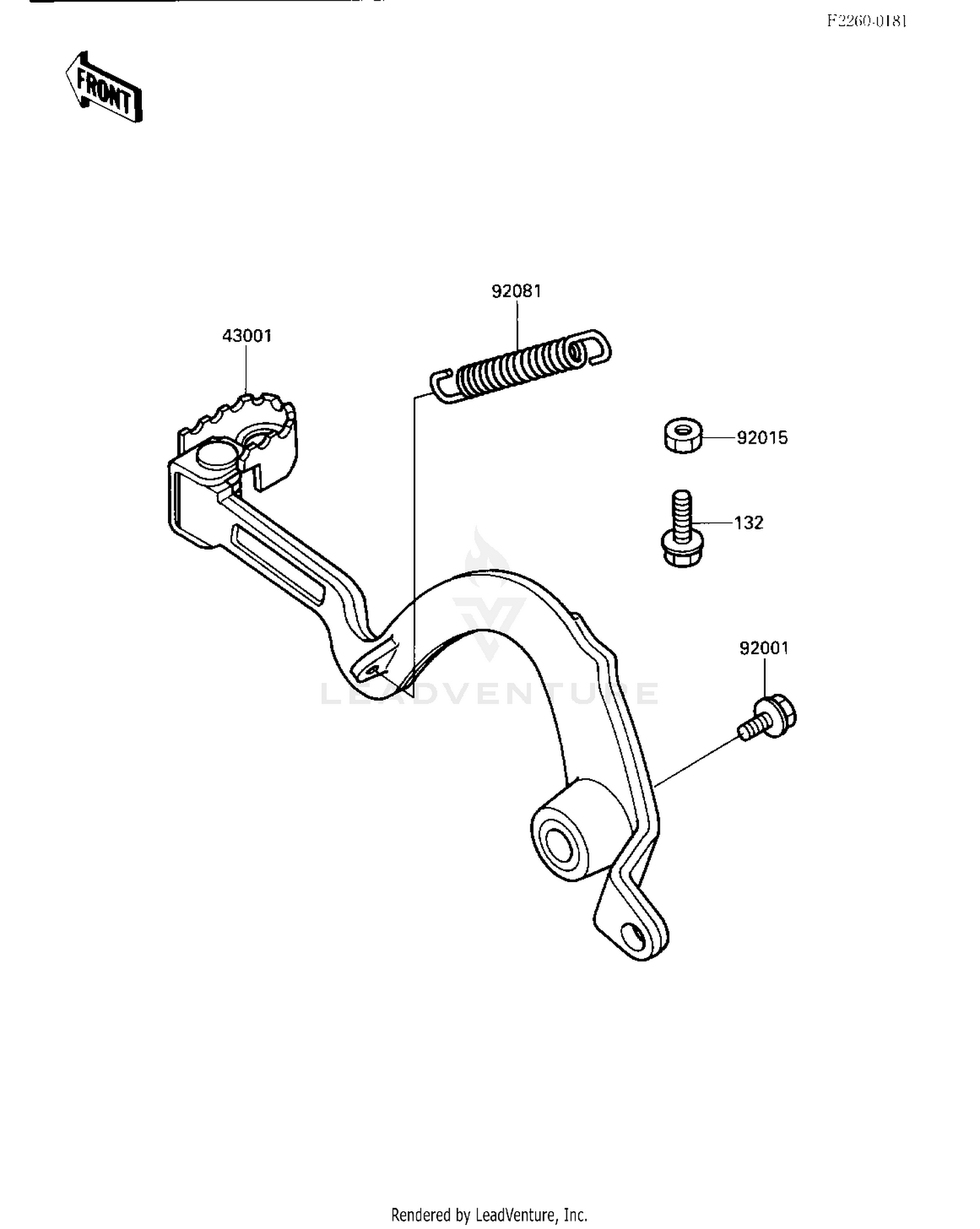 BRAKE PEDAL