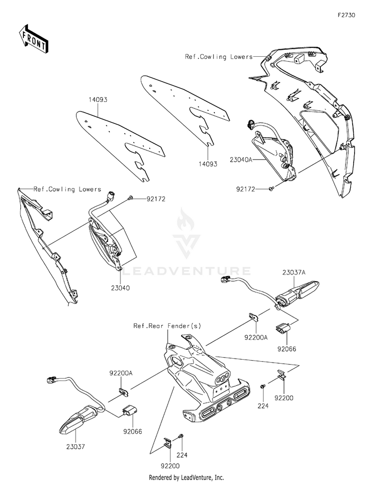 Turn Signals Schematic