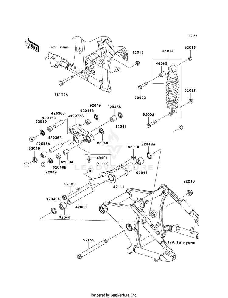 Suspension/Shock Absorber Schematic