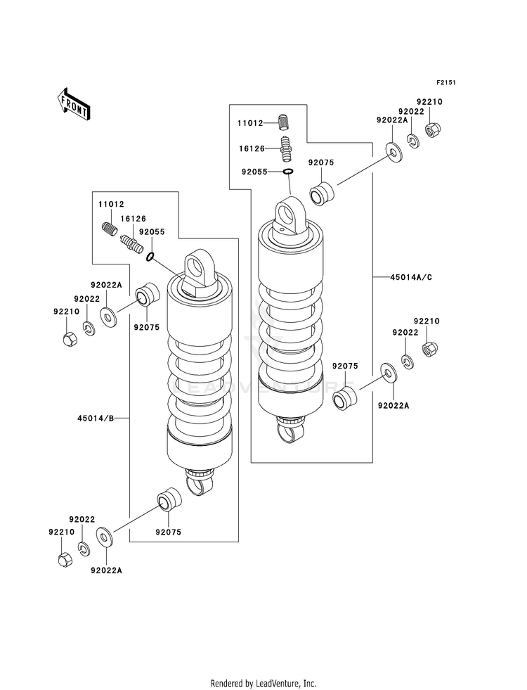 Suspension/Shock Absorber Schematic