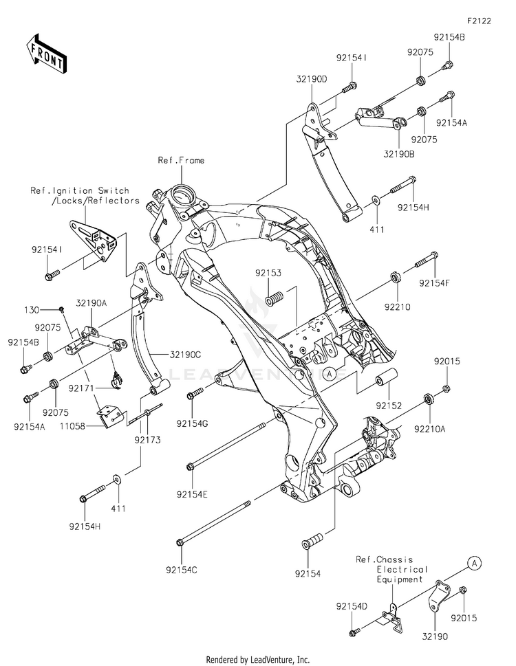 Engine Mount Schematic