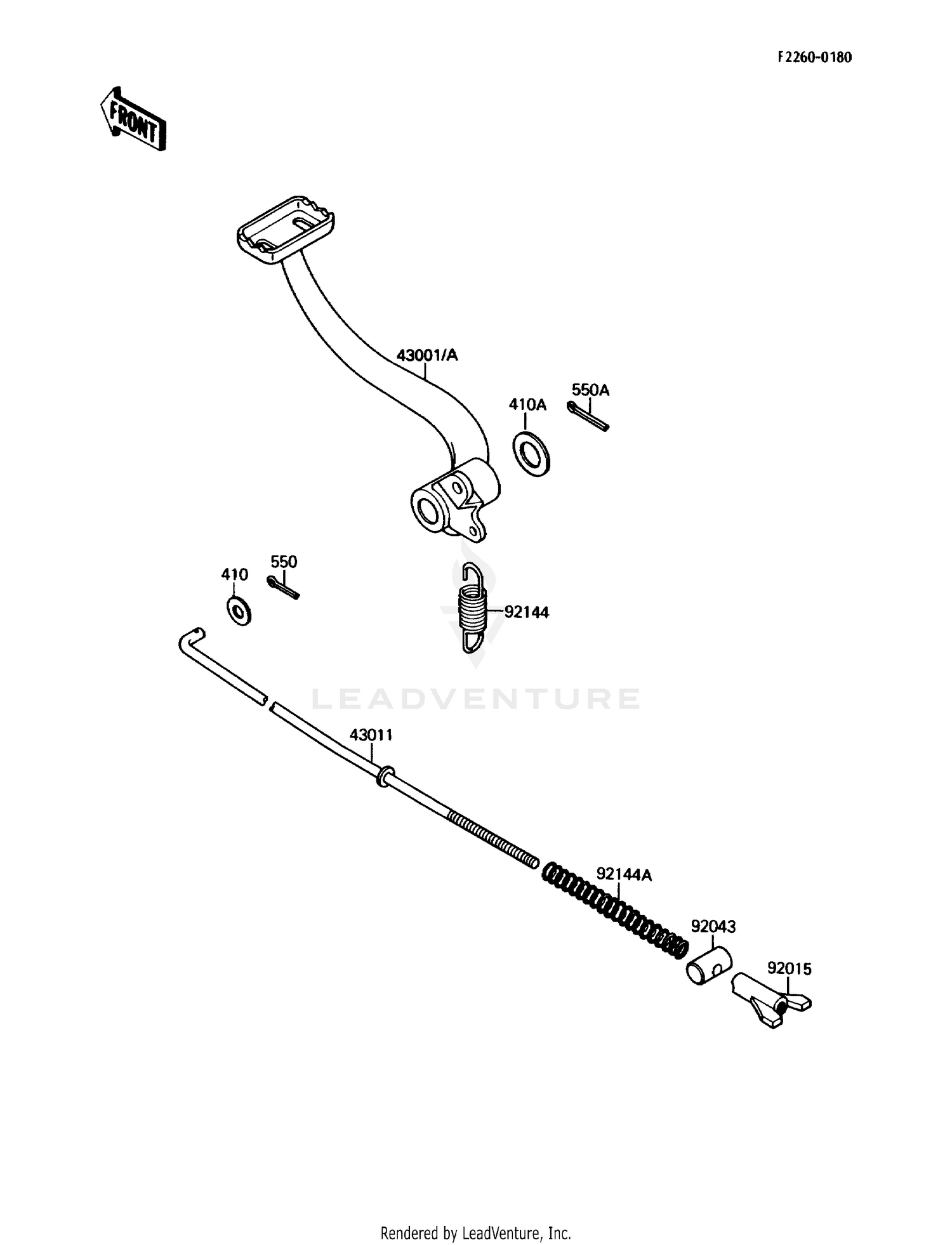 BRAKE PEDAL