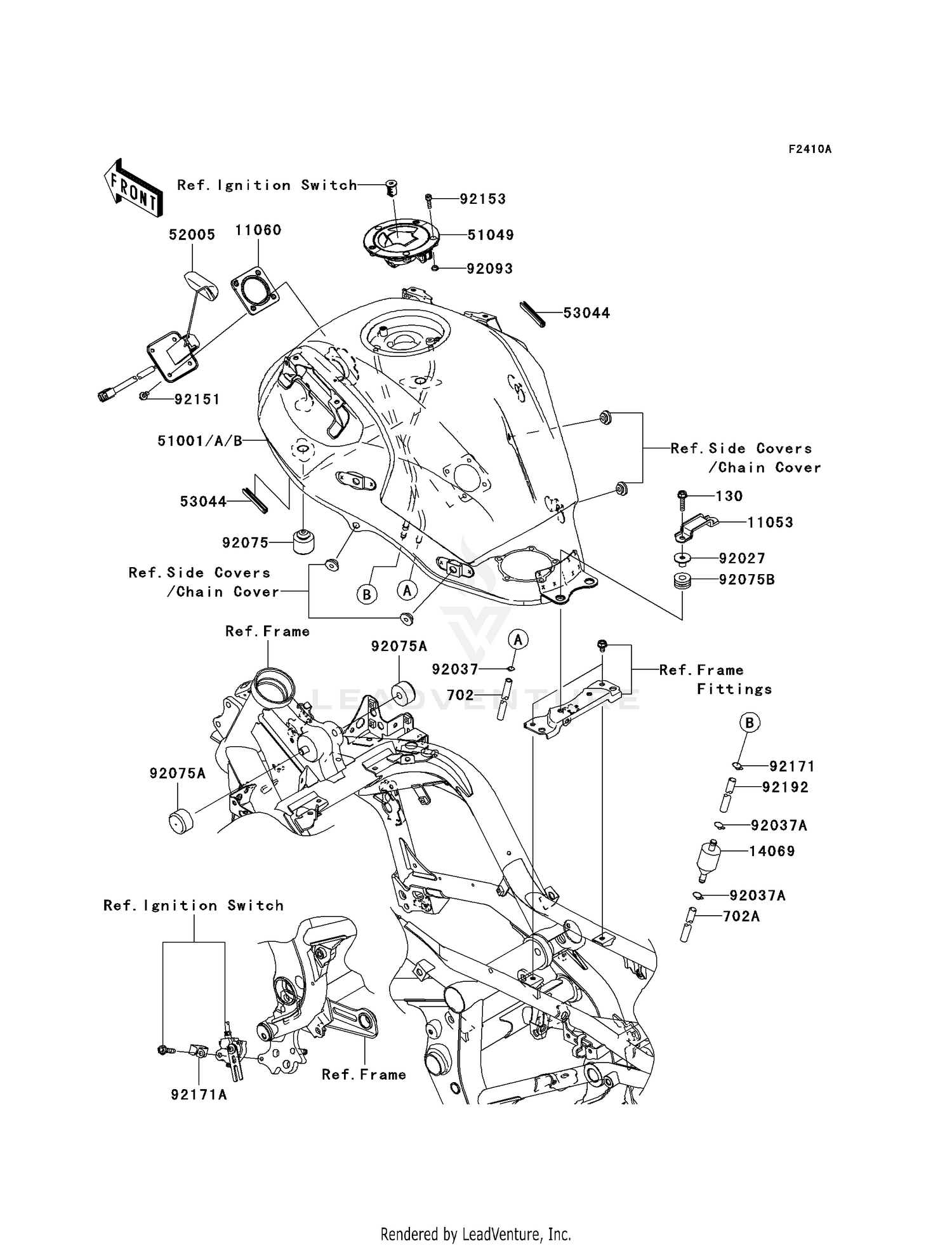 FUEL TANK (A9F)