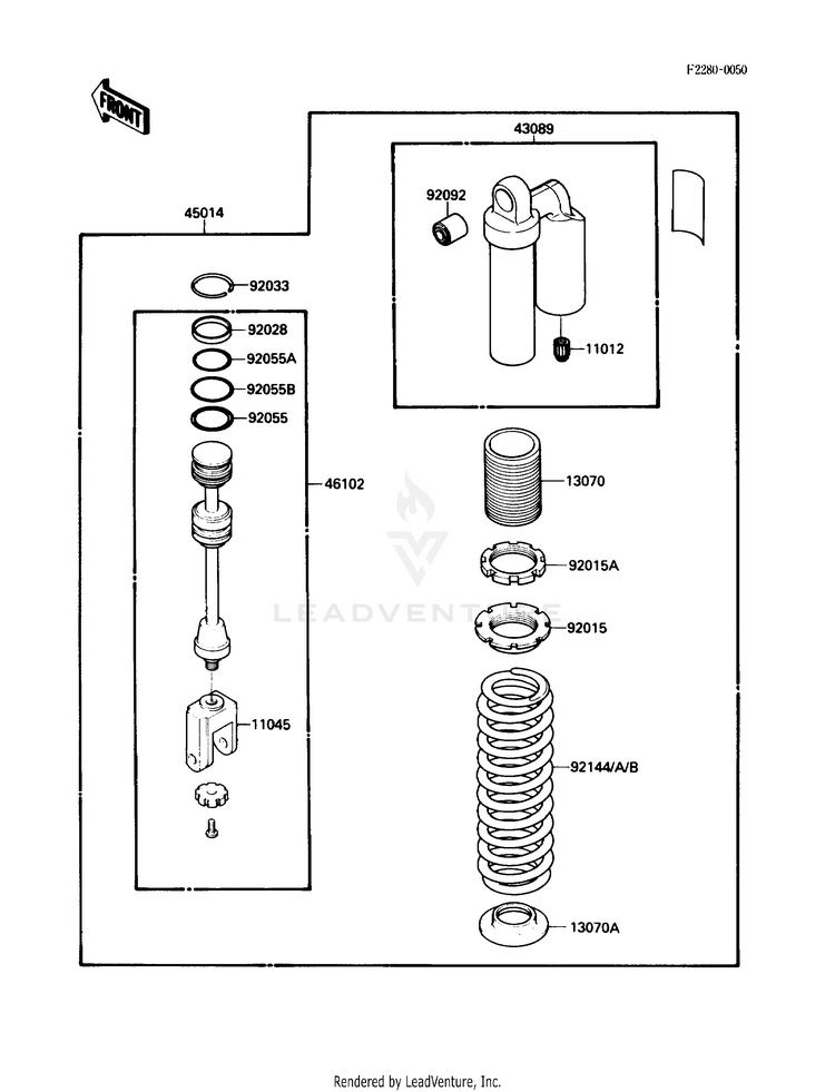 Shock Absorber(S) Schematic