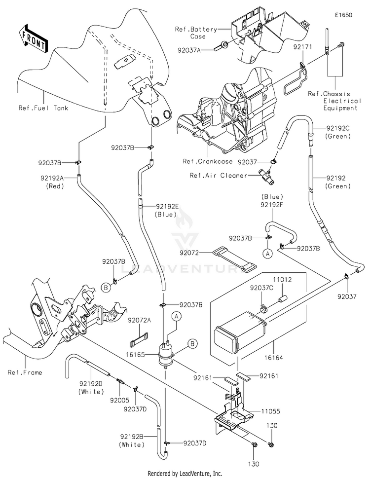 Fuel Evaporative System(Ca) Schematic