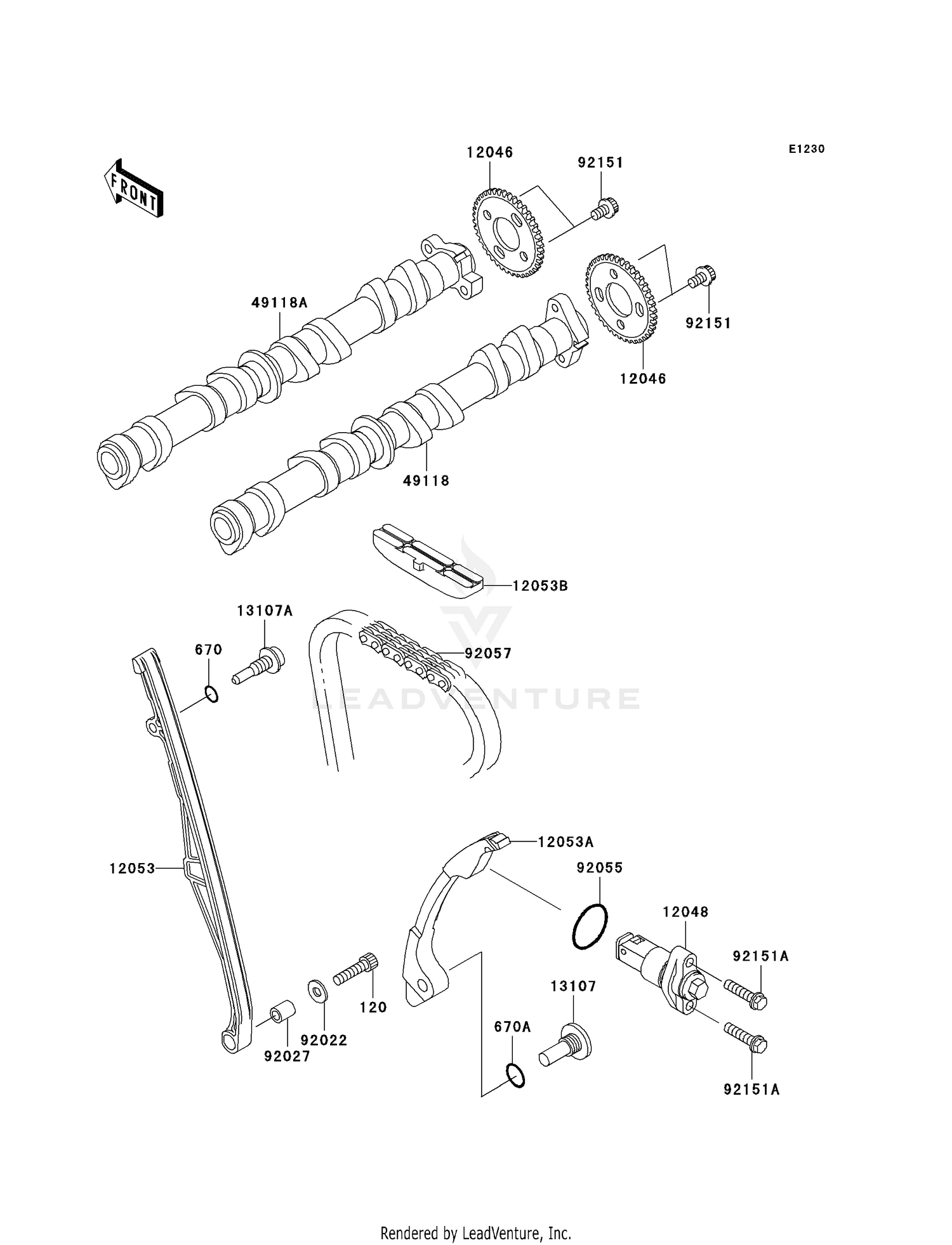 CAMSHAFT(S)/TENSIONER