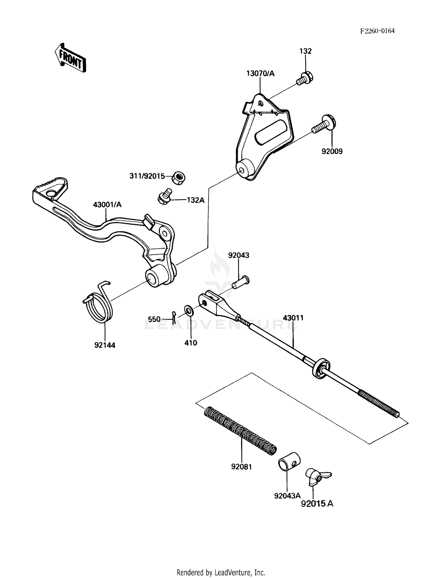 BRAKE PEDAL