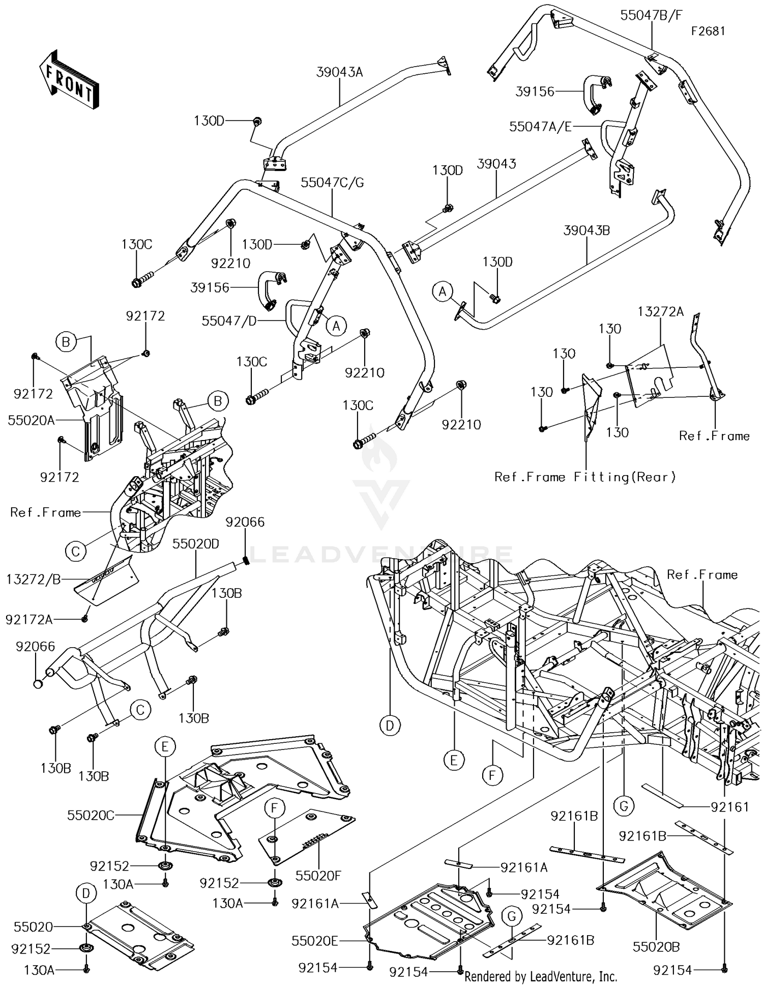 Guards/Cab Frame