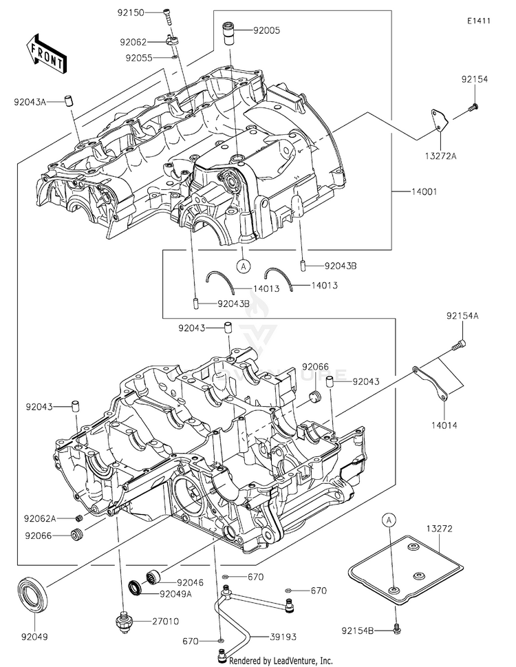 Crankcase Schematic