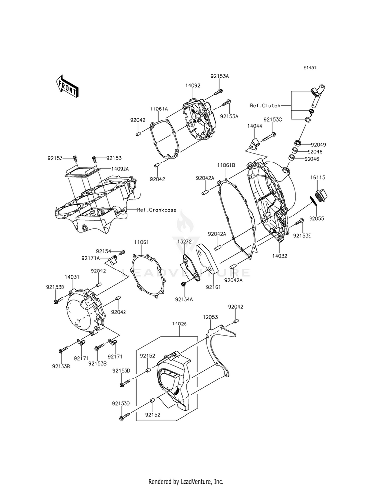 Engine Cover(S) Schematic