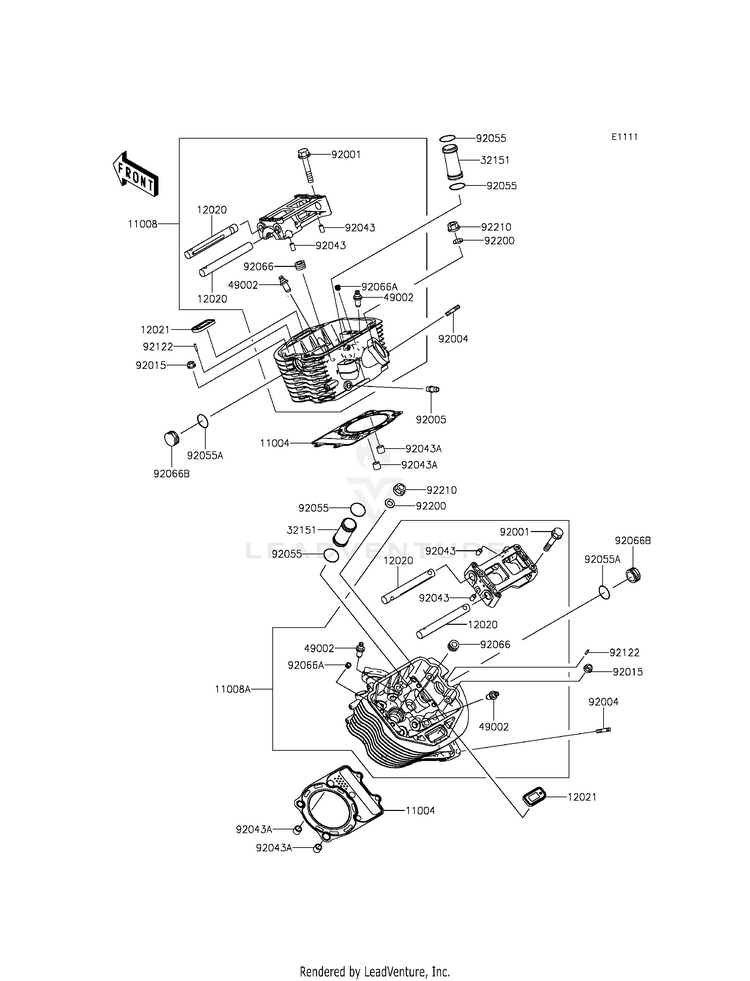 Cylinder Head Schematic
