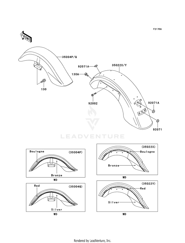 Fenders (Vn1500-N3) Schematic