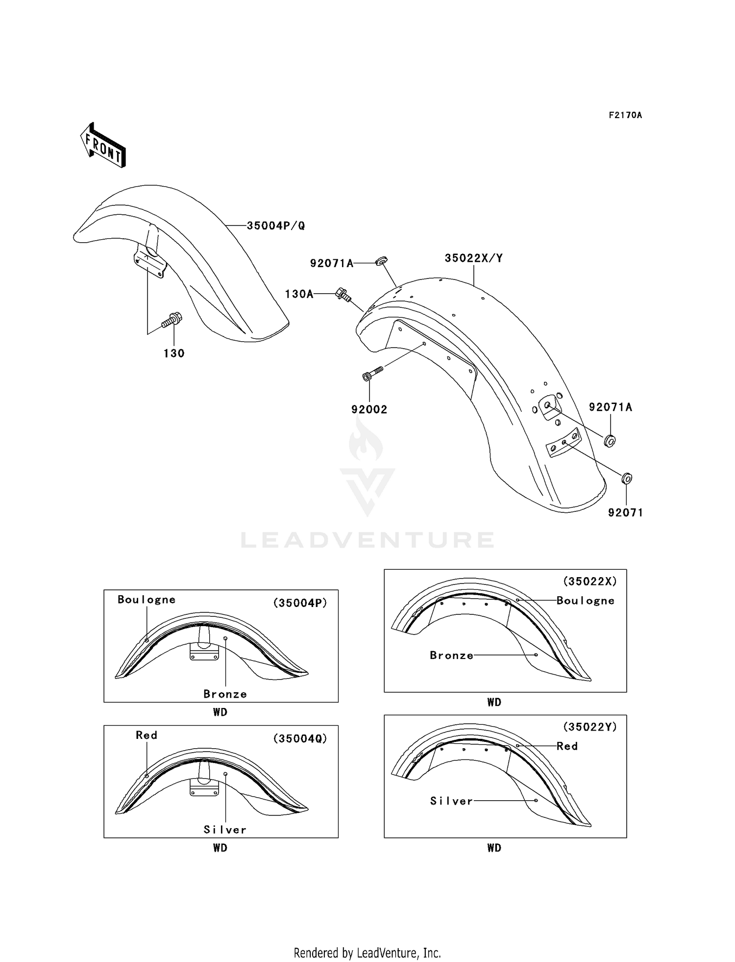 FENDERS (VN1500-N3)
