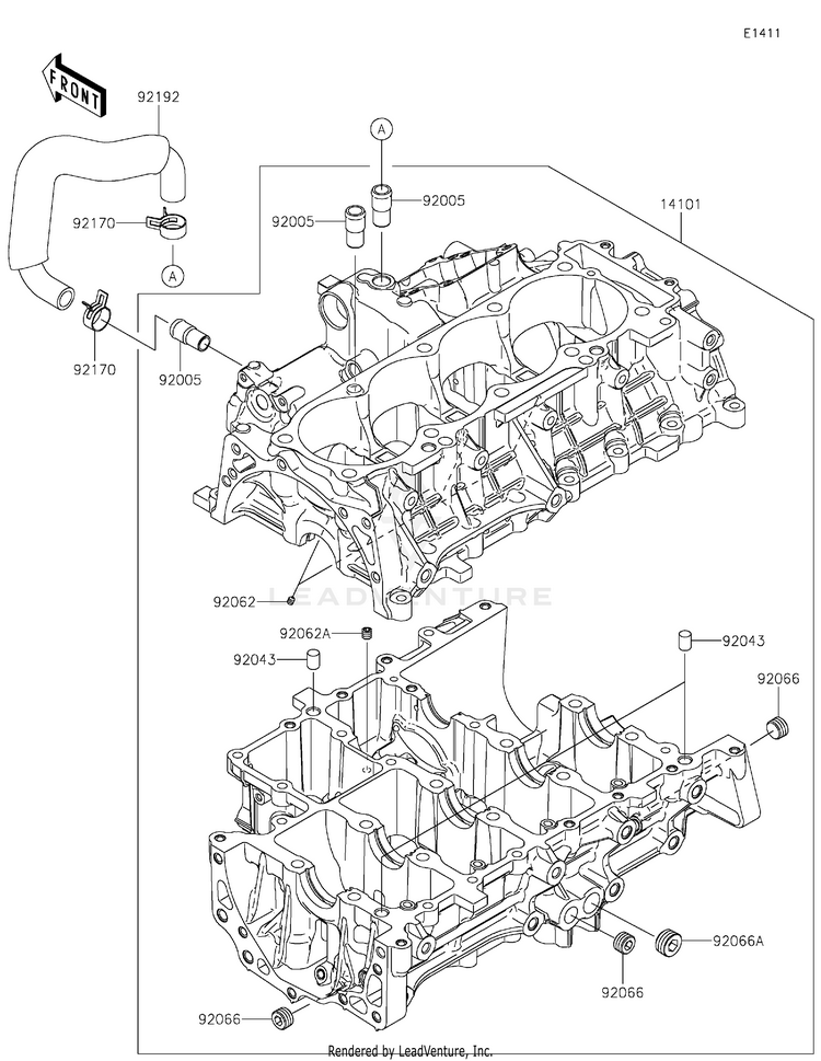 Crankcase Schematic