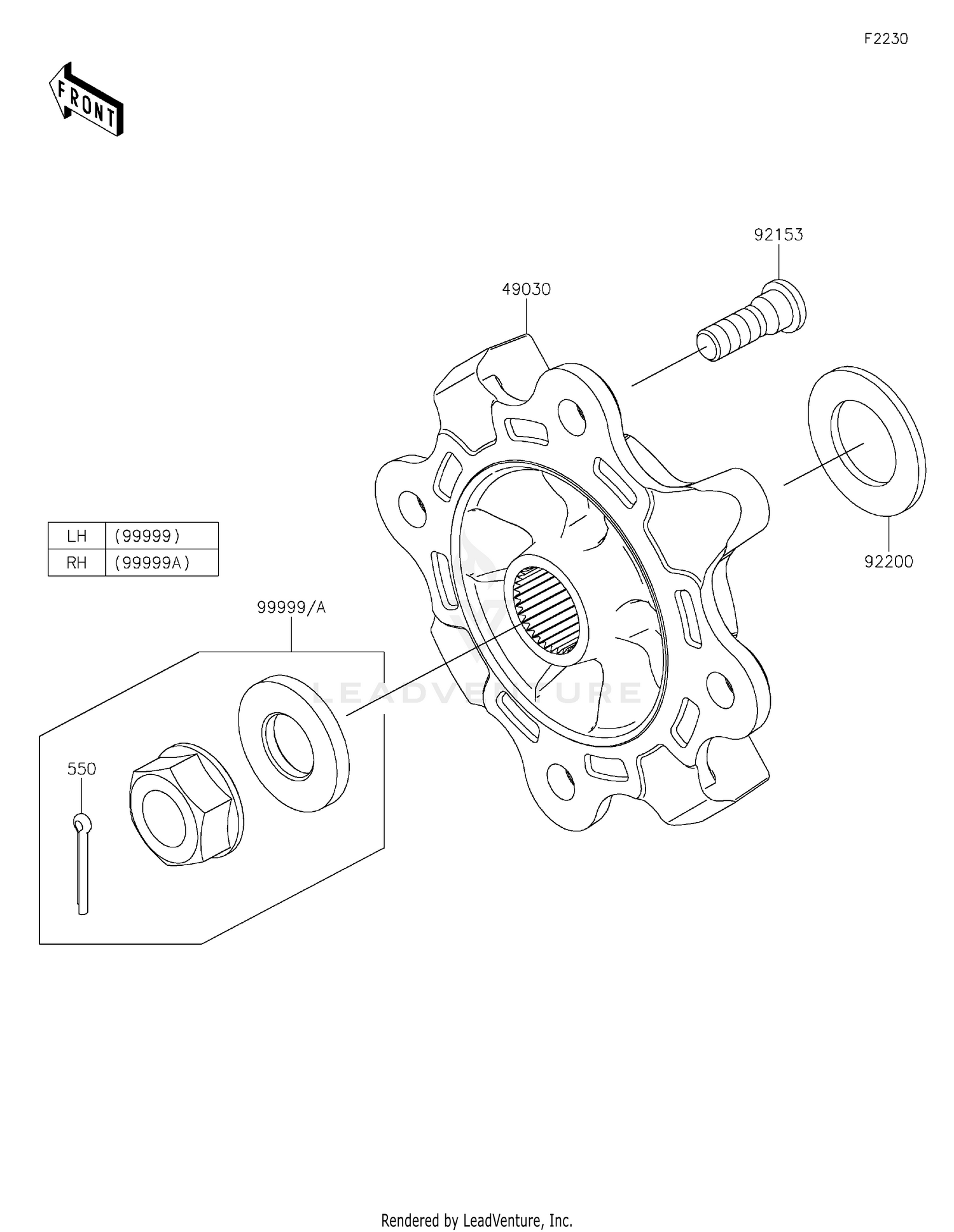 Front Hubs/Brakes